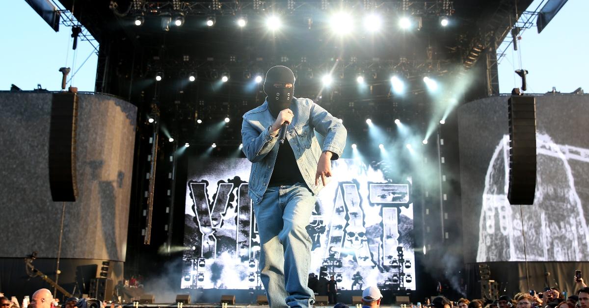 Yeat performs live on the Main Stage during day one of Wireless Festival 2023 at Finsbury Park on July 07, 2023 in London, England