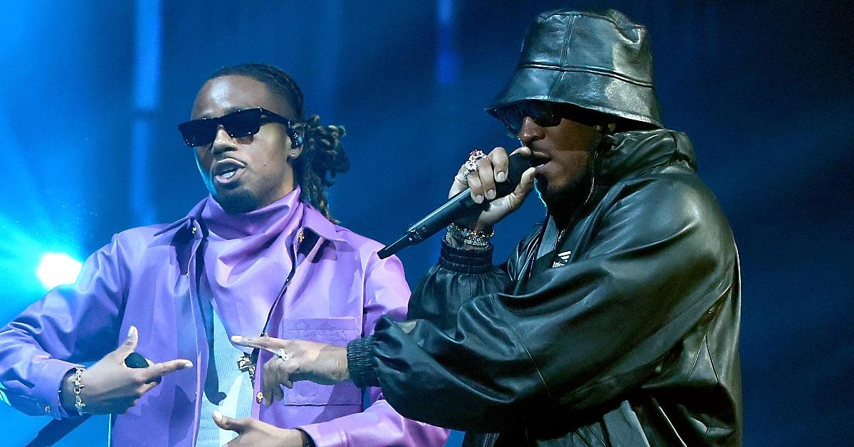 Metro Boomin and Future perform onstage during the 2023 MTV Video Music Awards.