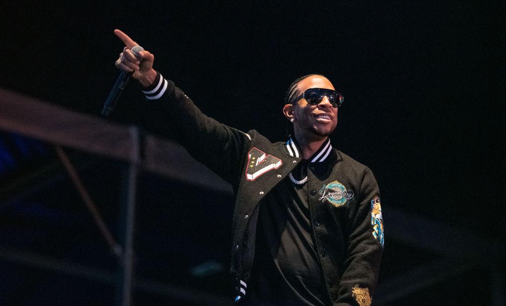 Ludacris performs on the main stage at ''Strawberries & Creem'' festival at Childerley Orchard 