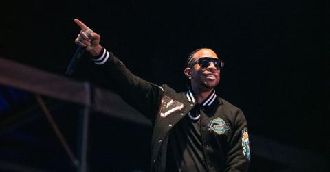 Ludacris performs on the main stage at ''Strawberries & Creem'' festival at Childerley Orchard