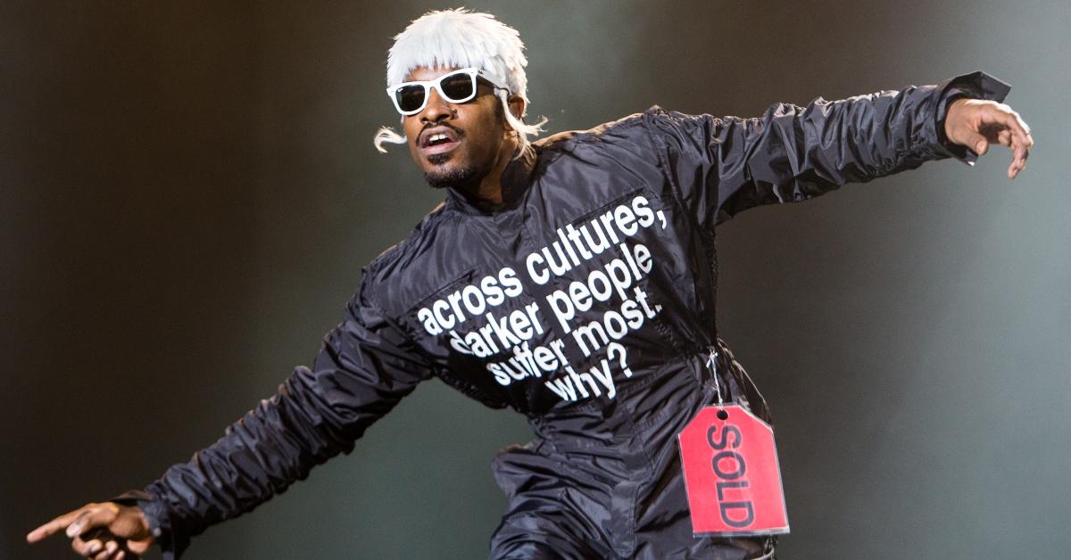 Andre 3000 of Outkast performs during the 2014 Lollapalooza at Grant Park on August 2, 2014 in Chicago, Illinois.