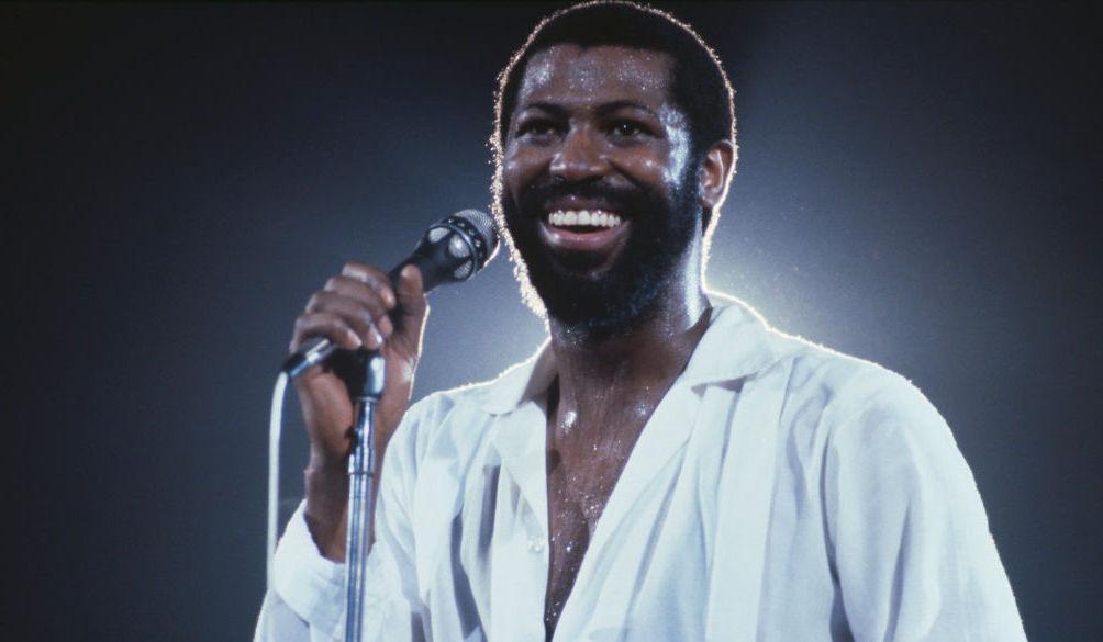 Teddy Pendergrass performs live on stage in New York