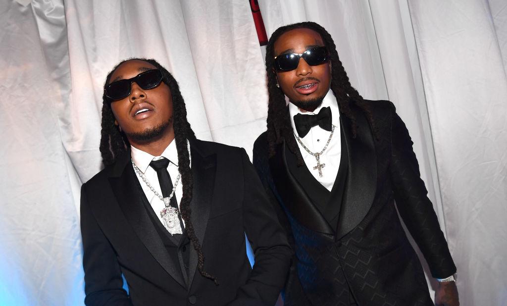 Takeoff and Quavo attend the 2nd Annual The Black Ball at Fox Theater on June 01, 2022 in Atlanta, Georgia. 