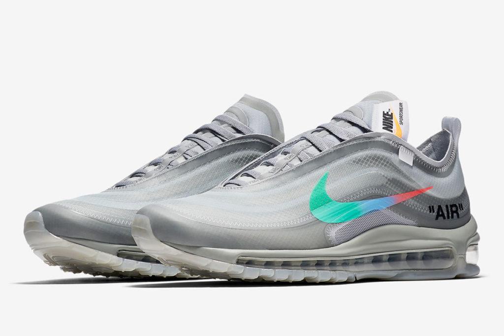 The Second Best Off-White Nike Collab Design - Air Max 97 White Colorway :  r/betterrepsneakers