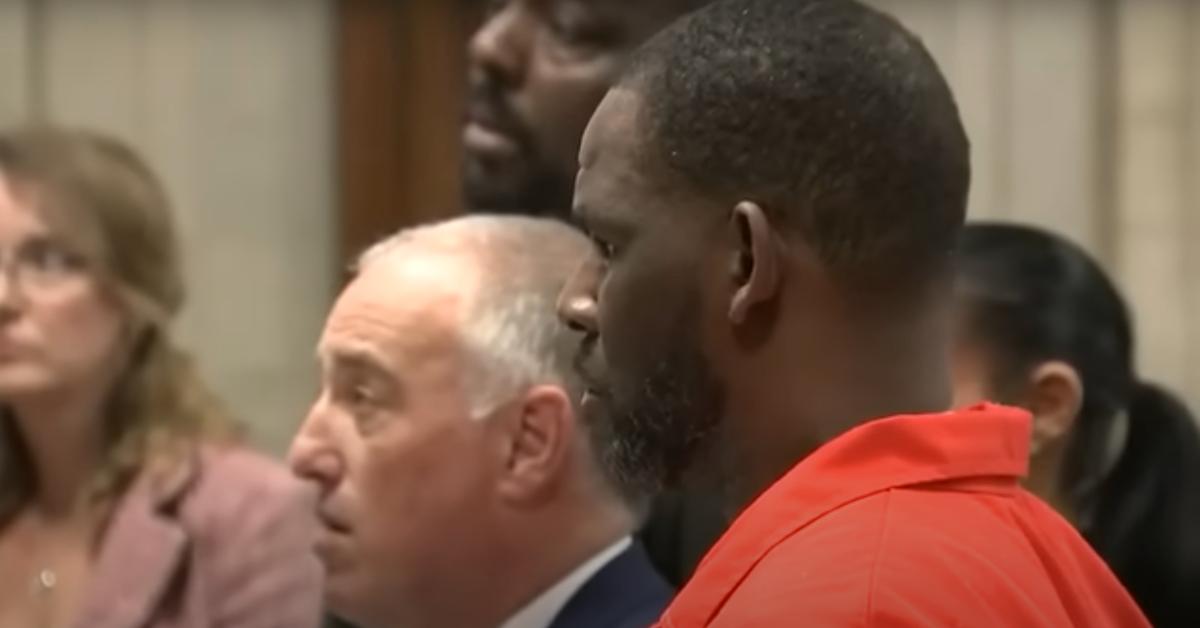 R. Kelly appears in court. 