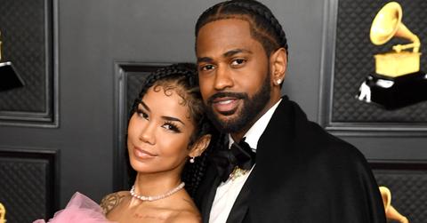 Jhené Aiko and Big Sean attend the 63rd Annual GRAMMY Awards