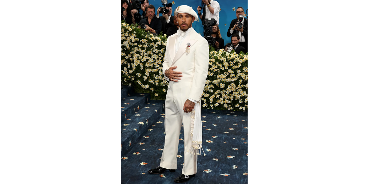 gettyimages lewis hamilton met gala