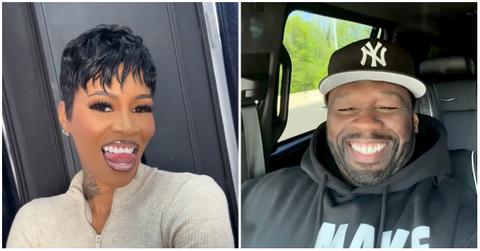 Tia Kemp and 50 Cent