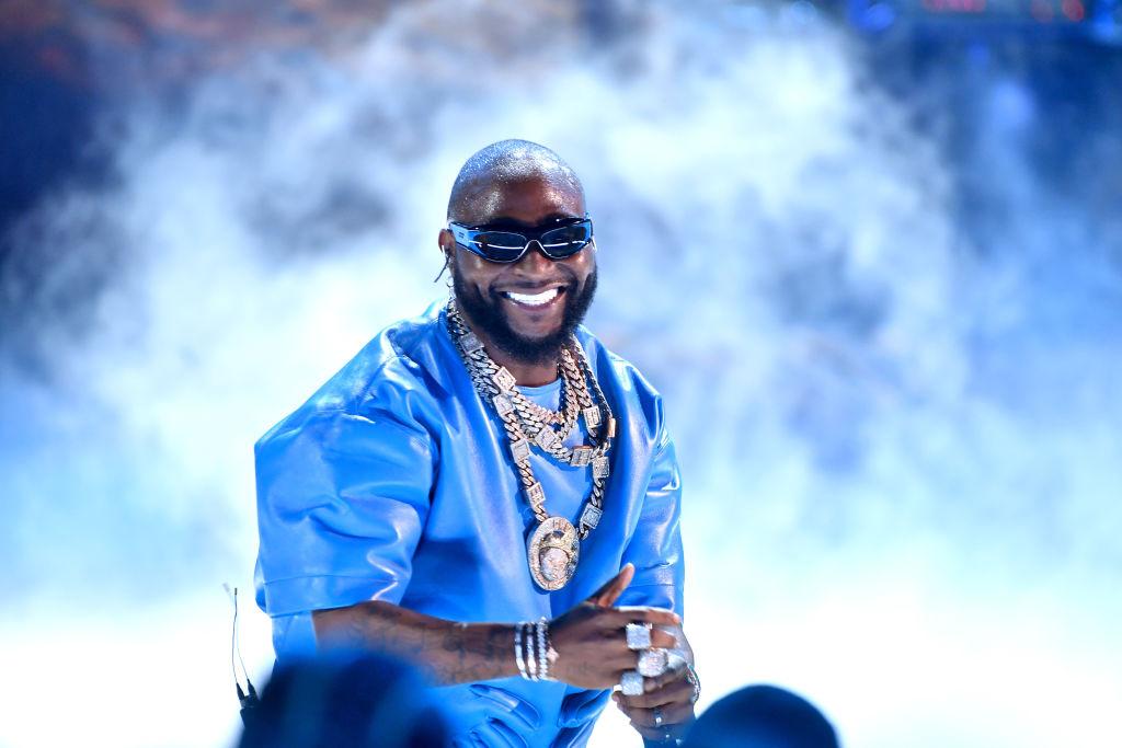 Davido performs onstage during the BET Awards at the Microsoft Theater.