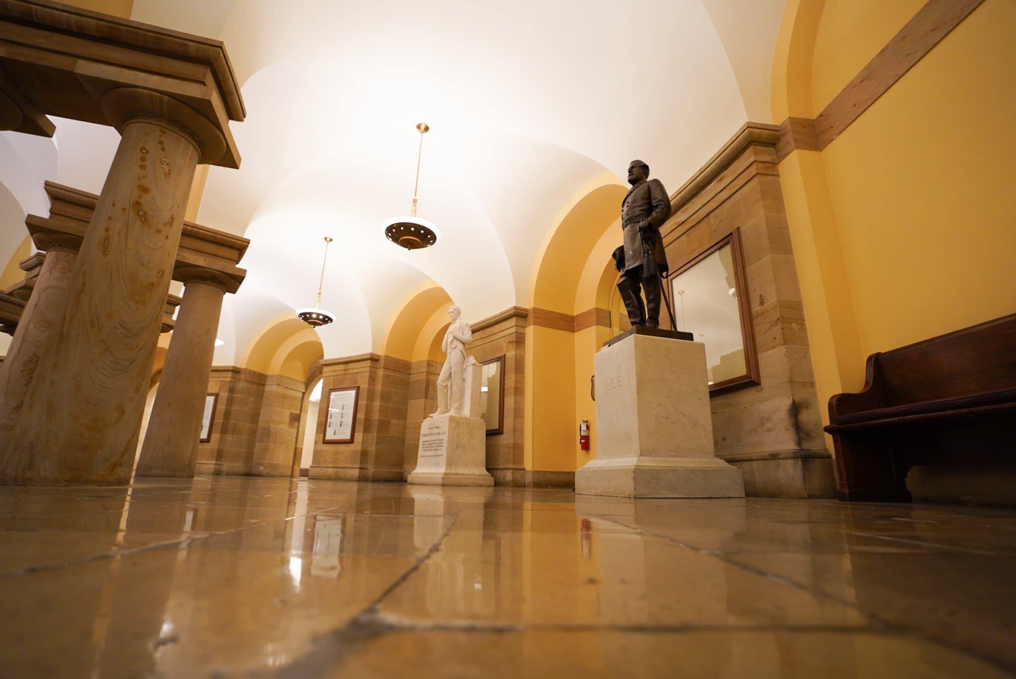 Virginia Removes Robert E. Lee Statue from National Statuary Hall