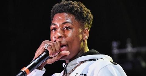 NBA YoungBoy performs during Lil WeezyAna at Champions Square