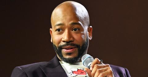 Columbus Short speaks onstage during the 2022 Essence Festival