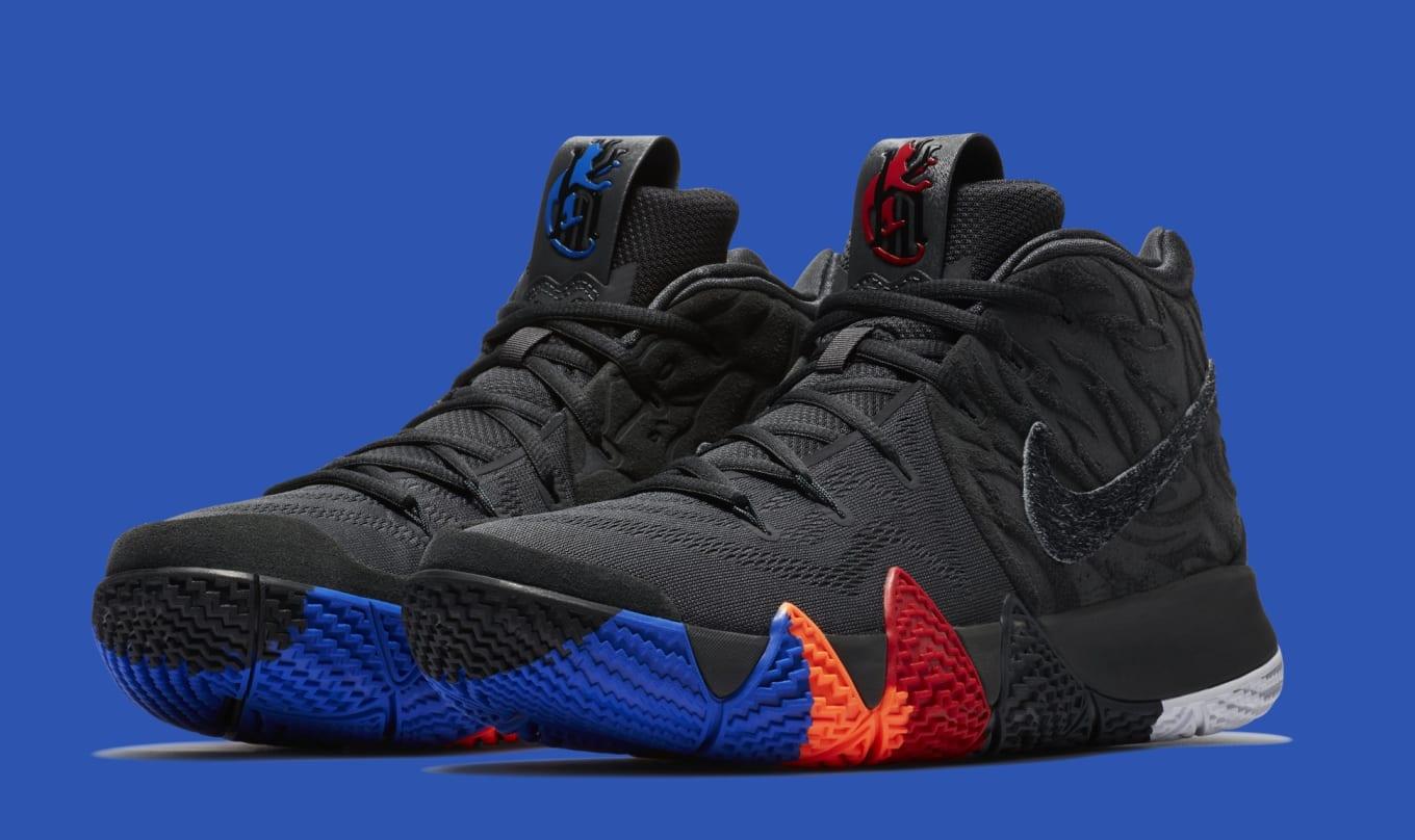 Kyrie 4 outlet gray and black