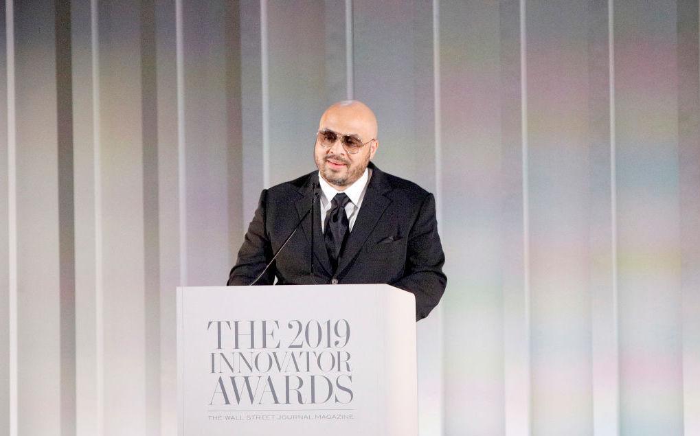 Hype Williams speaks onstage during the WSJ. Magazine Innovator Awards