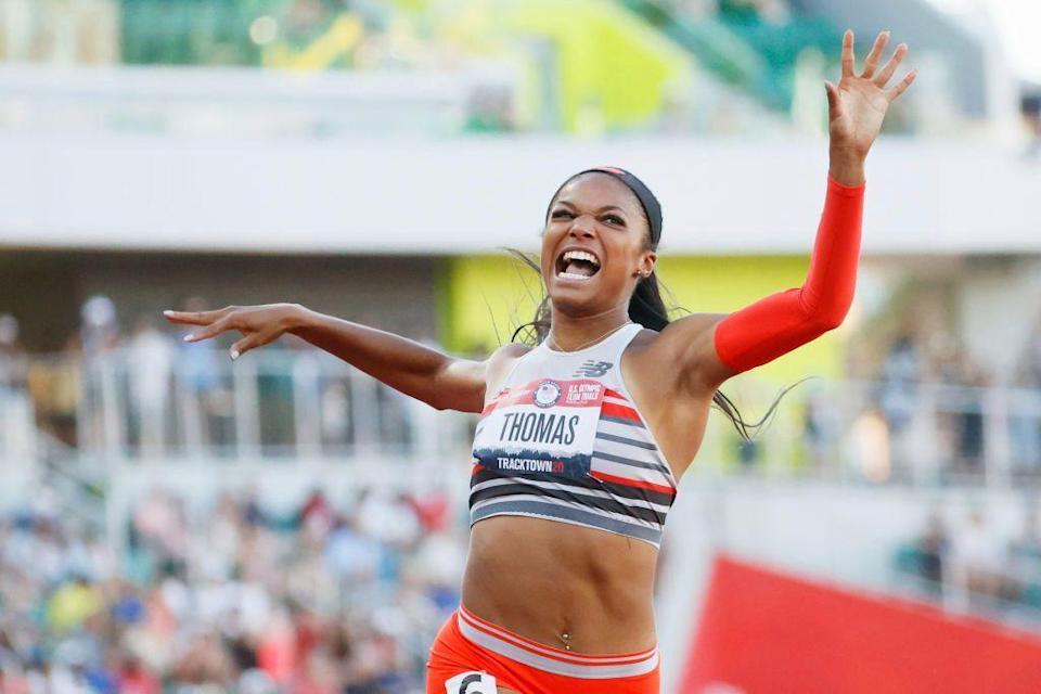 Episode 79, Olympian Gabby Thomas - LIVE from Las Vegas!