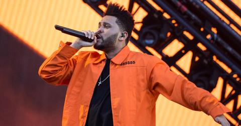 The Weeknd performs during Day 3 of the Wireless Festival