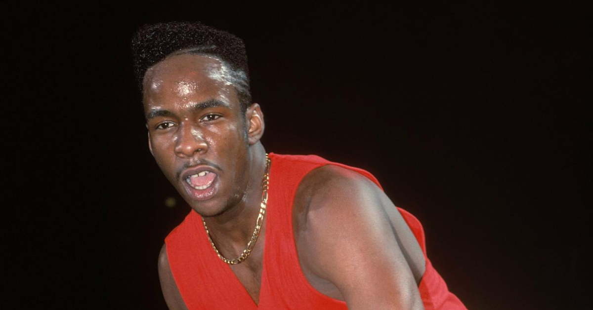 Bobby Brown performing during his 'Don't Be Cruel' Tour