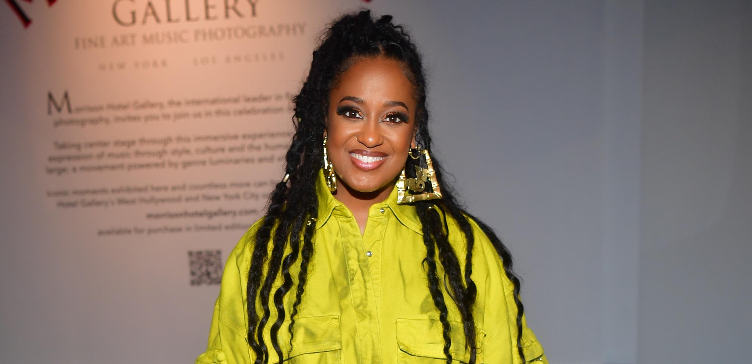 rapsody attends a celebration of the producer