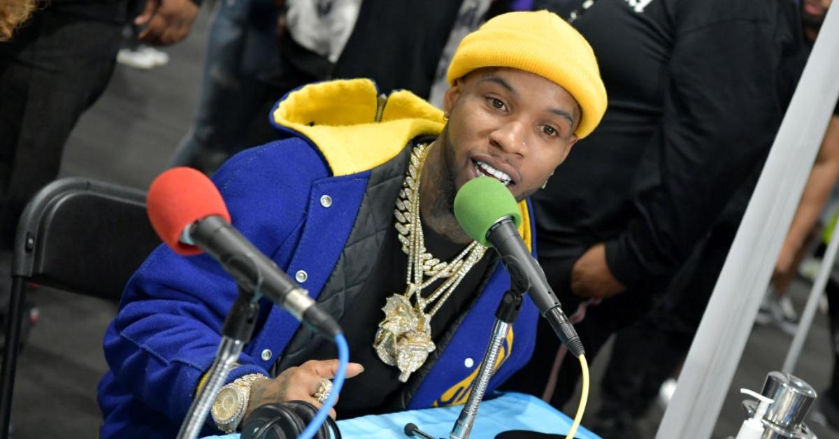 Tory Lanez attends the BET Awards 2019 Radio Broadcast Center at Microsoft Theater on June 21, 2019 in Los Angeles, California.