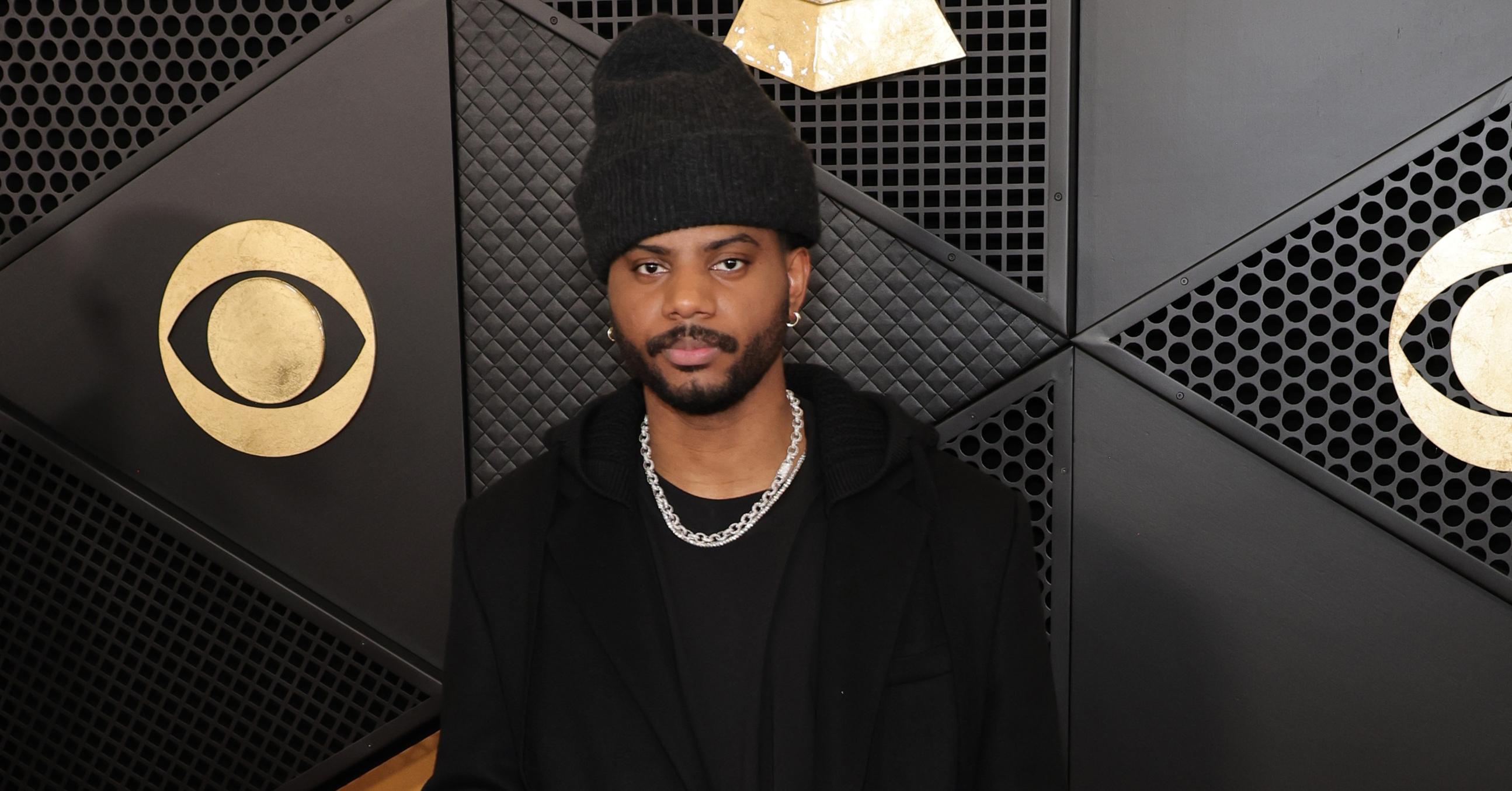 bryson tiller attends the th grammy awards at cryptocom arena