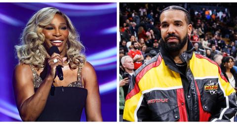 Serena Williams and Drake
