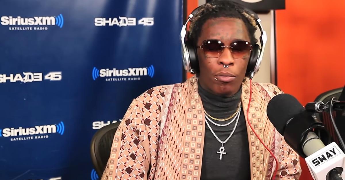 Young Thug on 'Sway's Universe' in 2014