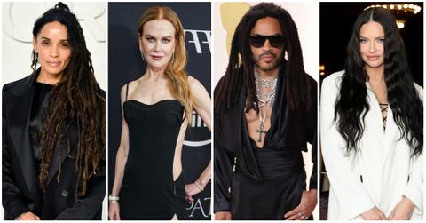 lisa bonet, nicole kidman, lenny kravitz and adriana lima