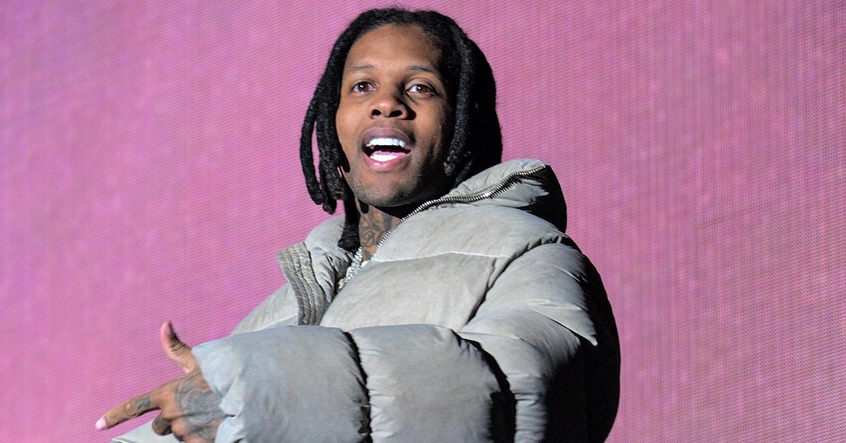 Rapper Lil Durk performs during 2024 Dreamville Music Festival 