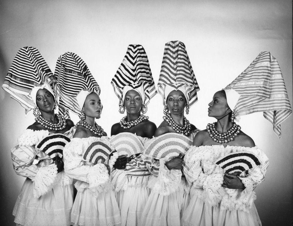 Katherine Dunham and her dance company