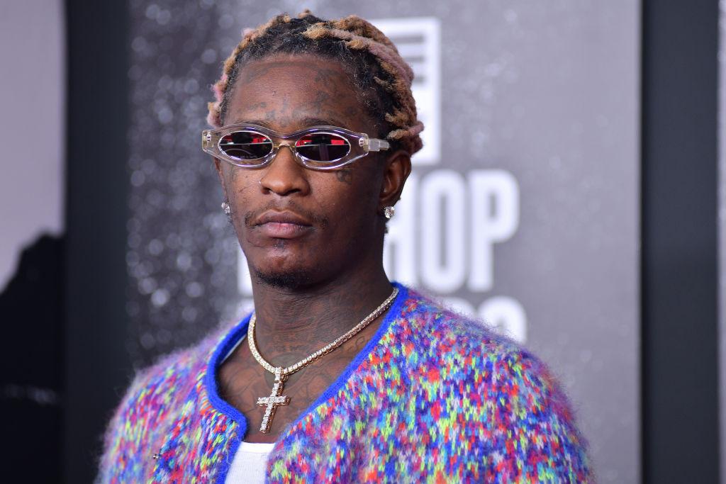 Young Thug attends BET Hip Hop Awards show