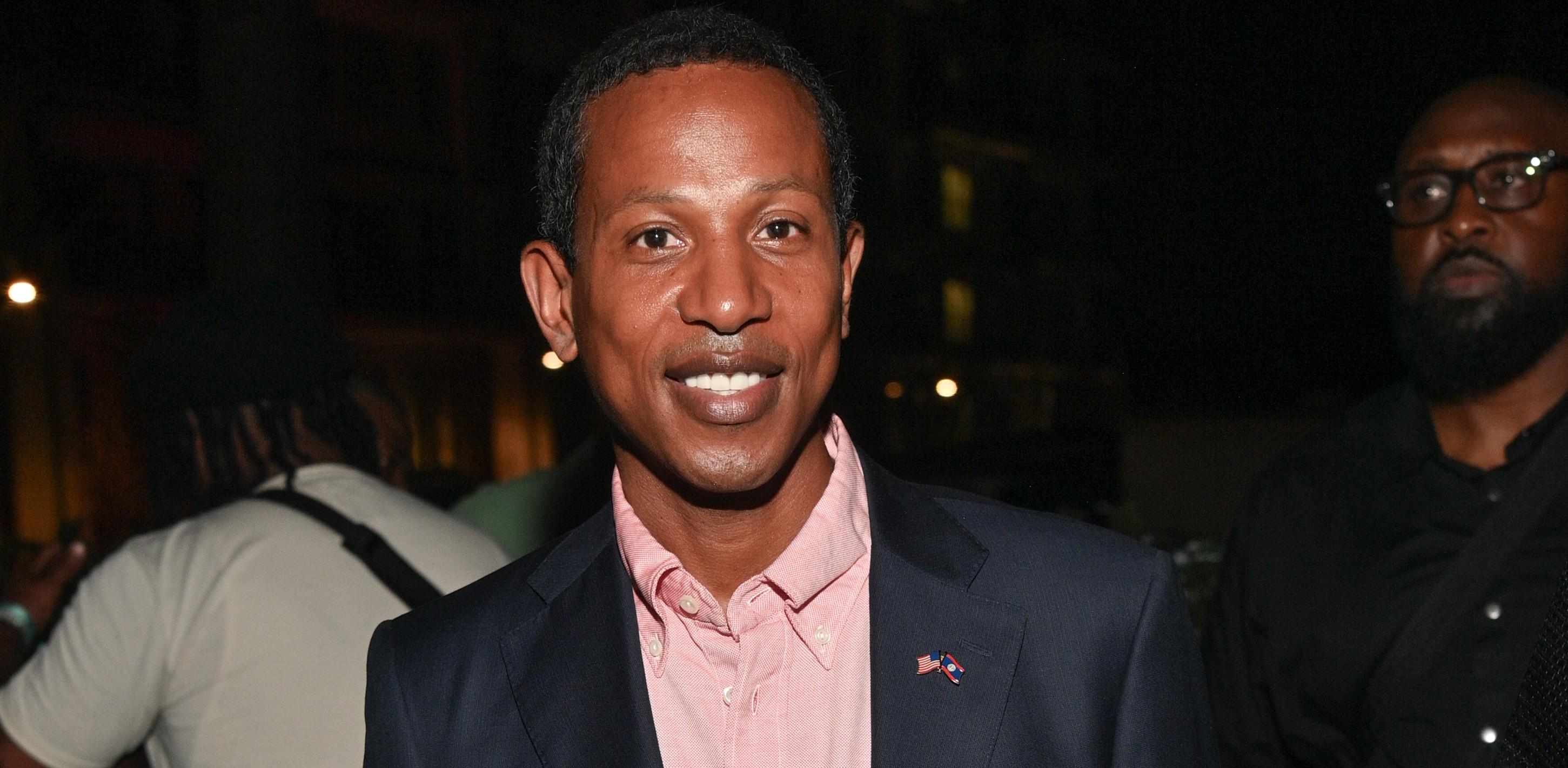 shyne attends vip night at invest fest  at guardian works