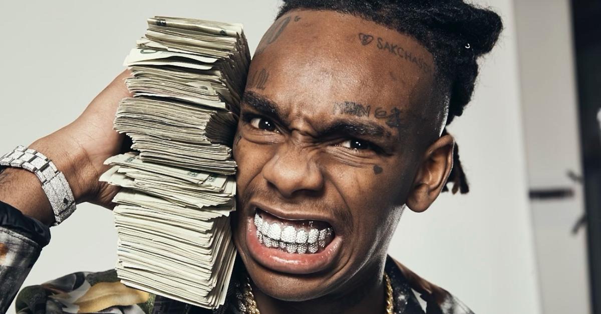 ynw melly flashing grill w money stack