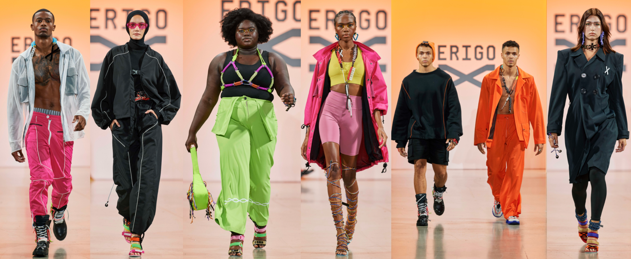 Erigo X Storms Spring Studios With Neon Streetwear At NYFW