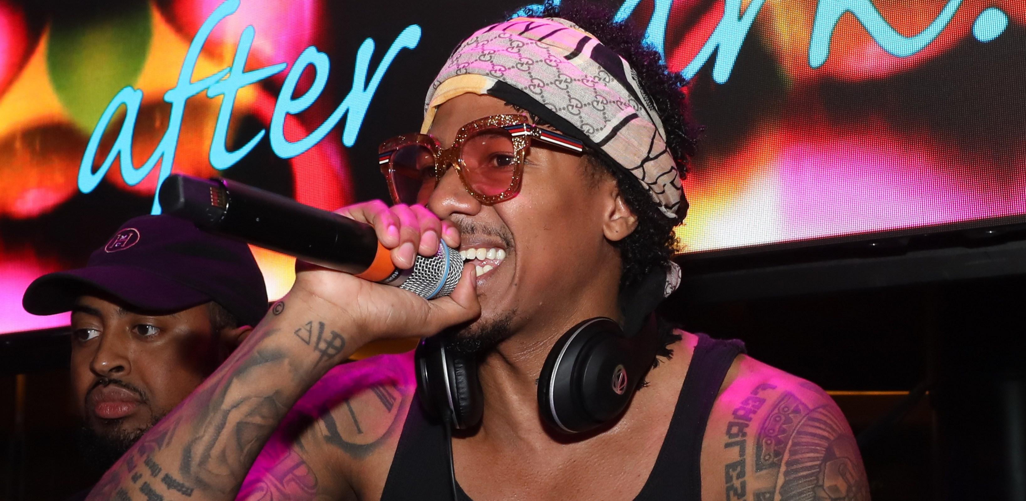 nick cannon performs at the pool after dark at harrahs