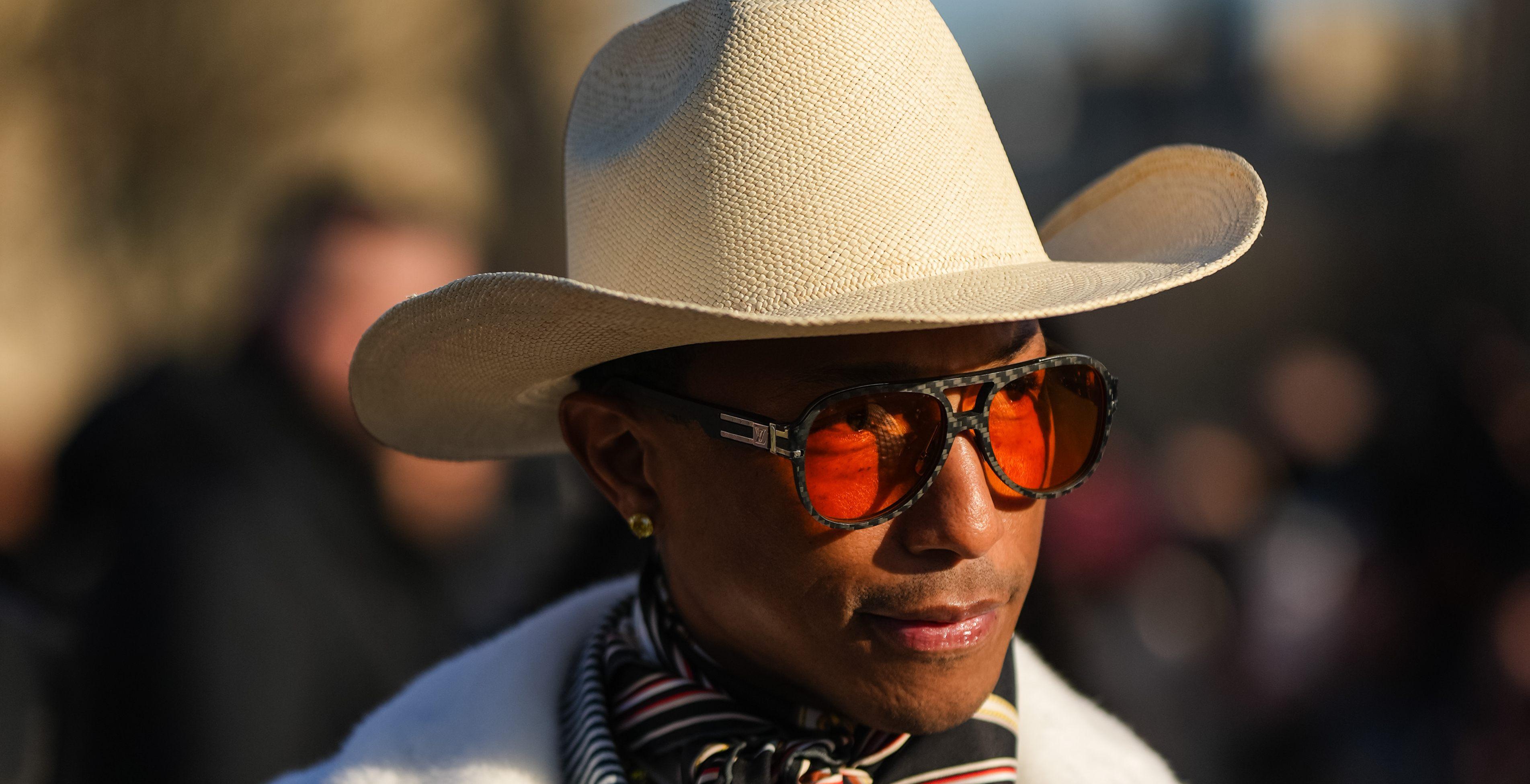 pharrell williams outside dior