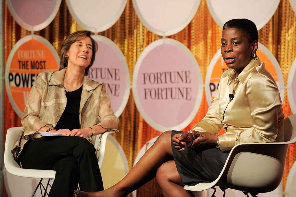 Pattie Sellers and Chairman and CEO of Xerox Ursula Burns