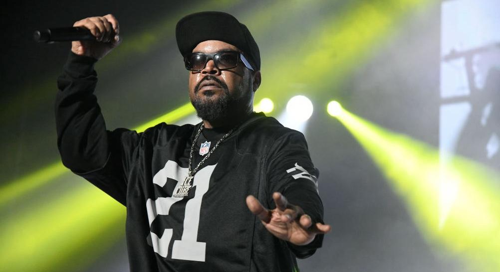 Ice Cube performs during "Today Was a Good Day!" at Stockton Arena in Stockton, California. 