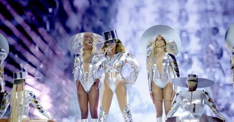 Beyoncé performs onstage during the "RENAISSANCE WORLD TOUR" at SoFi Stadium