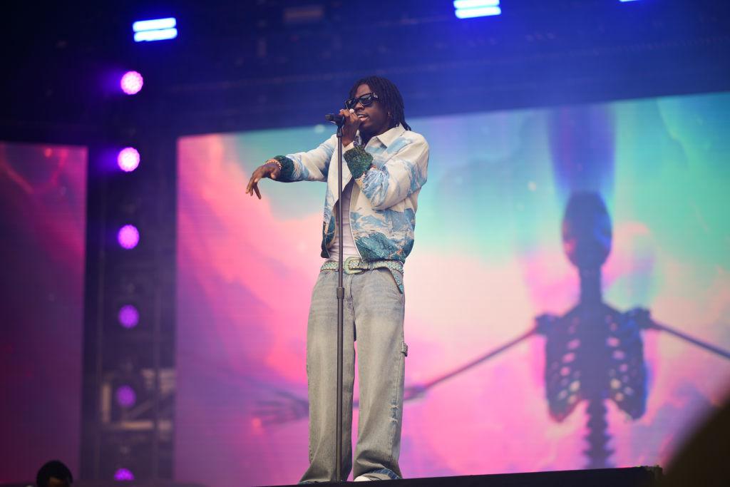 Rema performs onstage during Broccoli City Festival 