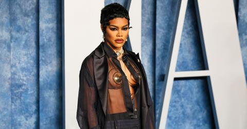 Teyana Taylor attends the 2023 Vanity Fair Oscar Party