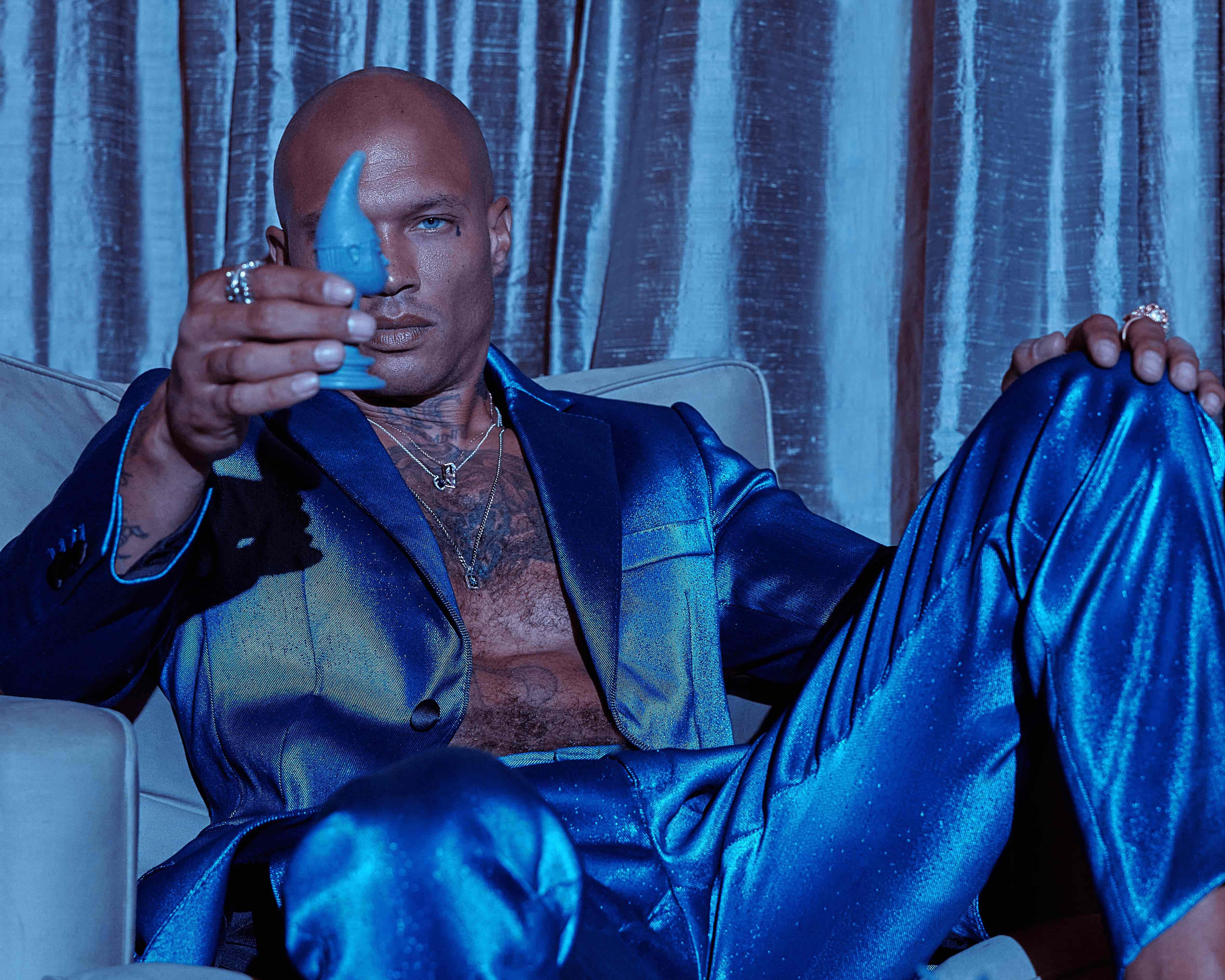 Jeremy Meeks BLEU mag cover