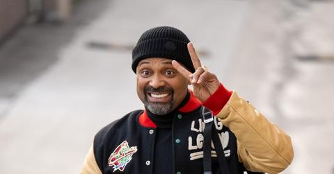 Mike Epps is seen at "Jimmy Kimmel Live" on February 16, 2023 in Los Angeles, California.