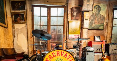 A view of Preservation Hall