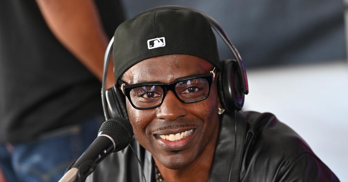 Rapper Young Dolph backstage during day 1 of 2021 ONE Musicfest at Centennial Olympic Park on October 9, 2021 in Atlanta, Georgia.