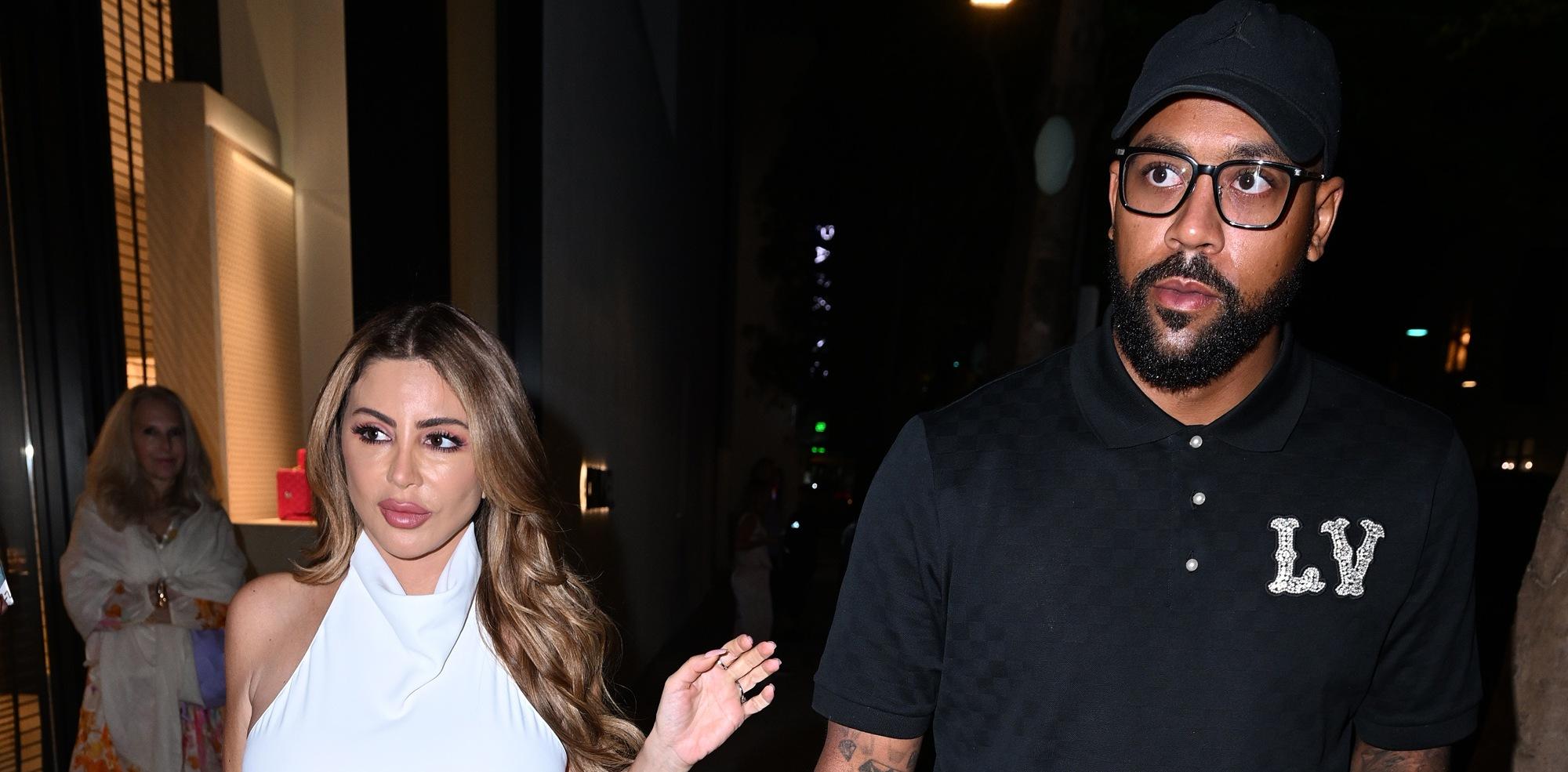 larsa pippen and marcus jordan are seen on february