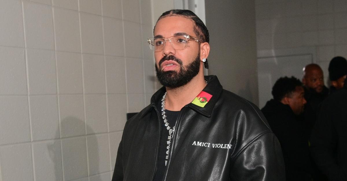 Drake attends "Lil Baby & Friends Birthday Celebration Concert" at State Farm Arena on December 9, 2022 in Atlanta, Georgia.