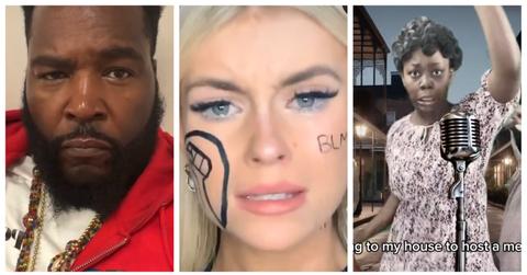 A collage of Black History Month memes.