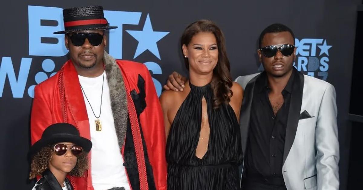bobby brown w wife alicia and kids cassius and bobby brown jr