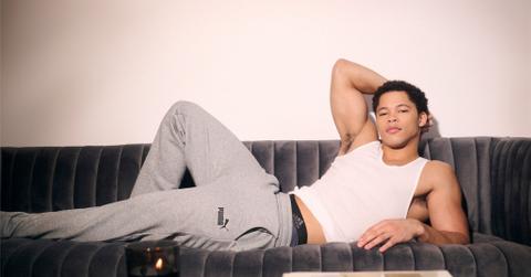 Tank Top: Gap , Sweatpants: Puma, Boxer Briefs: Adidas