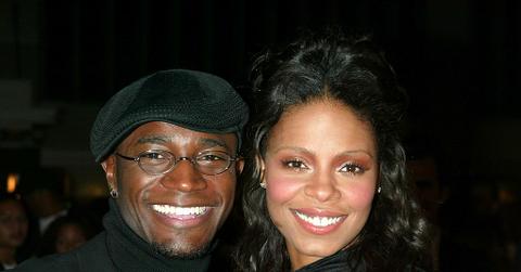 Taye Diggs and Sanaa Lathan during Brown Sugar - New York Premiere